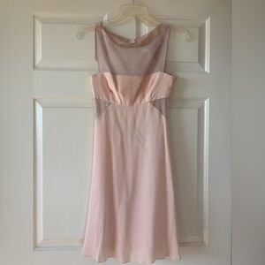 BCBGMaxAzria Blush Pink Backless Dress NWT